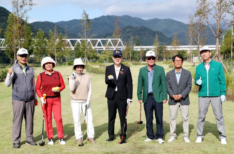 세 마리 토끼 잡은 하동 송림 파크골...