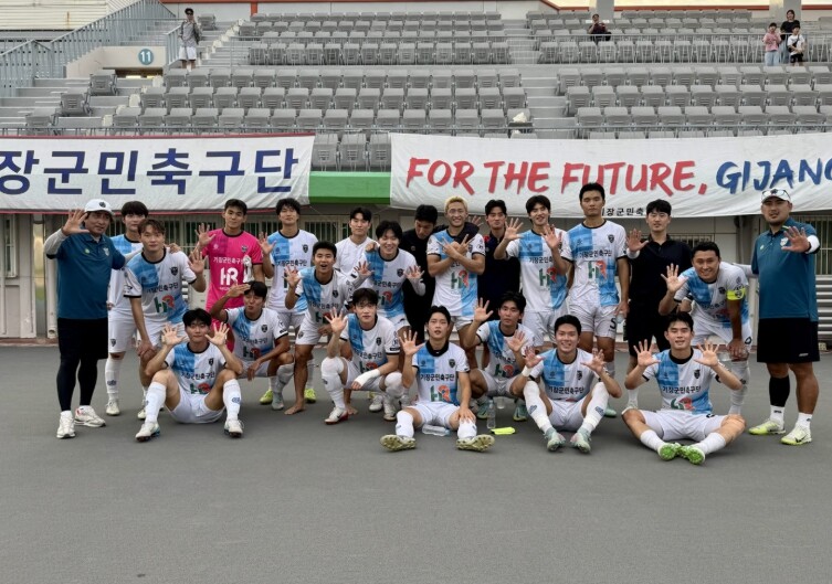 기장군, 기장군민축구단 리그 5연승 ...