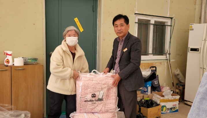 영동읍 맞춤형복지팀 따뜻한 겨울나기를...