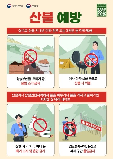 춘천 가을 산행, 인화물질은 절대 N...