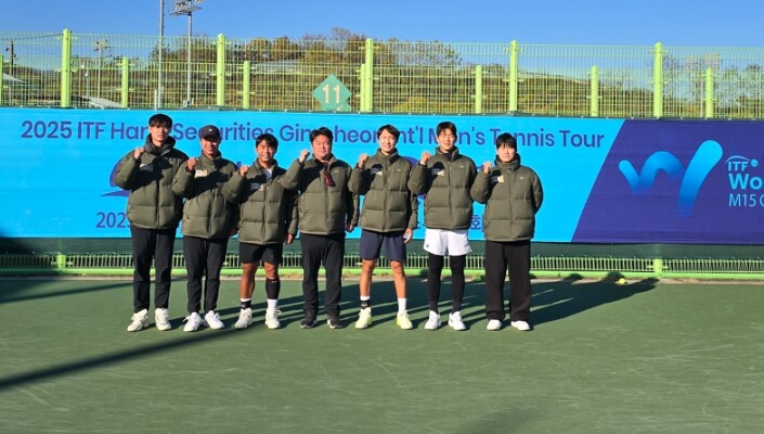 김포시청 테니스팀, 국제대회서 금·동...